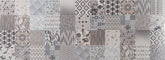 VELVET MOSAICO GRIS 33x90