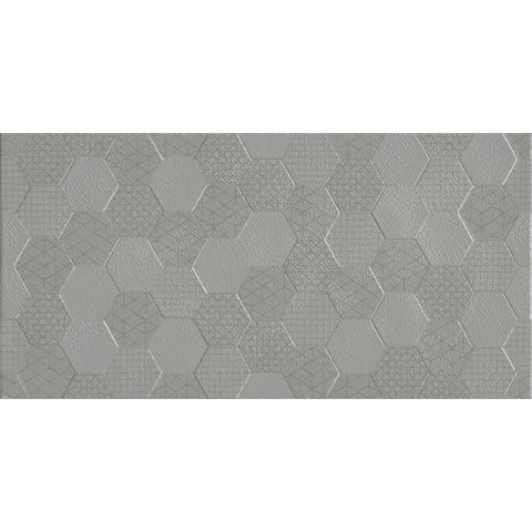 GRAFEN HEXAGON GREY 30x60 1.8 mp