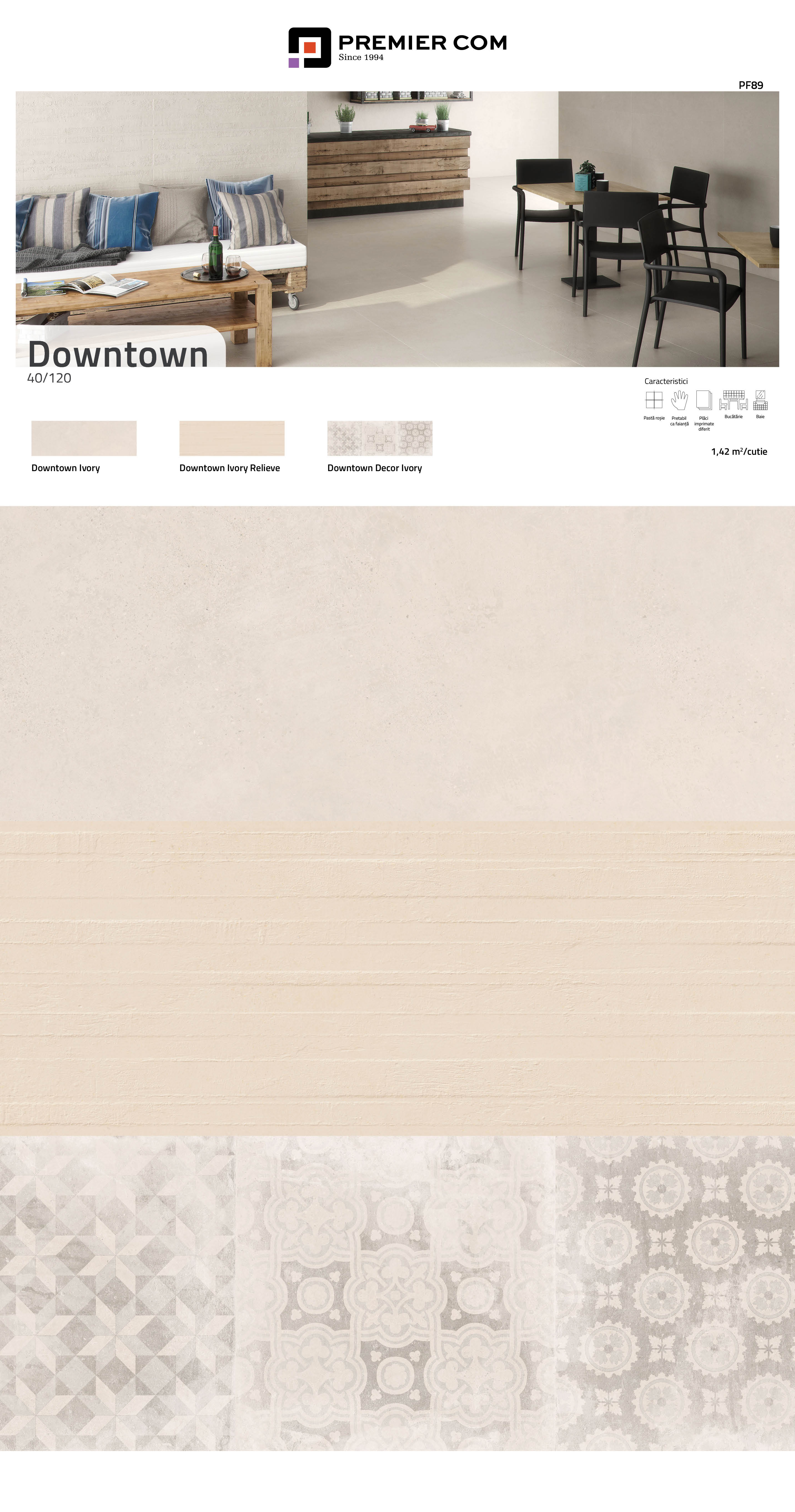 DOWNTOWN PEARL 40x120 CDP