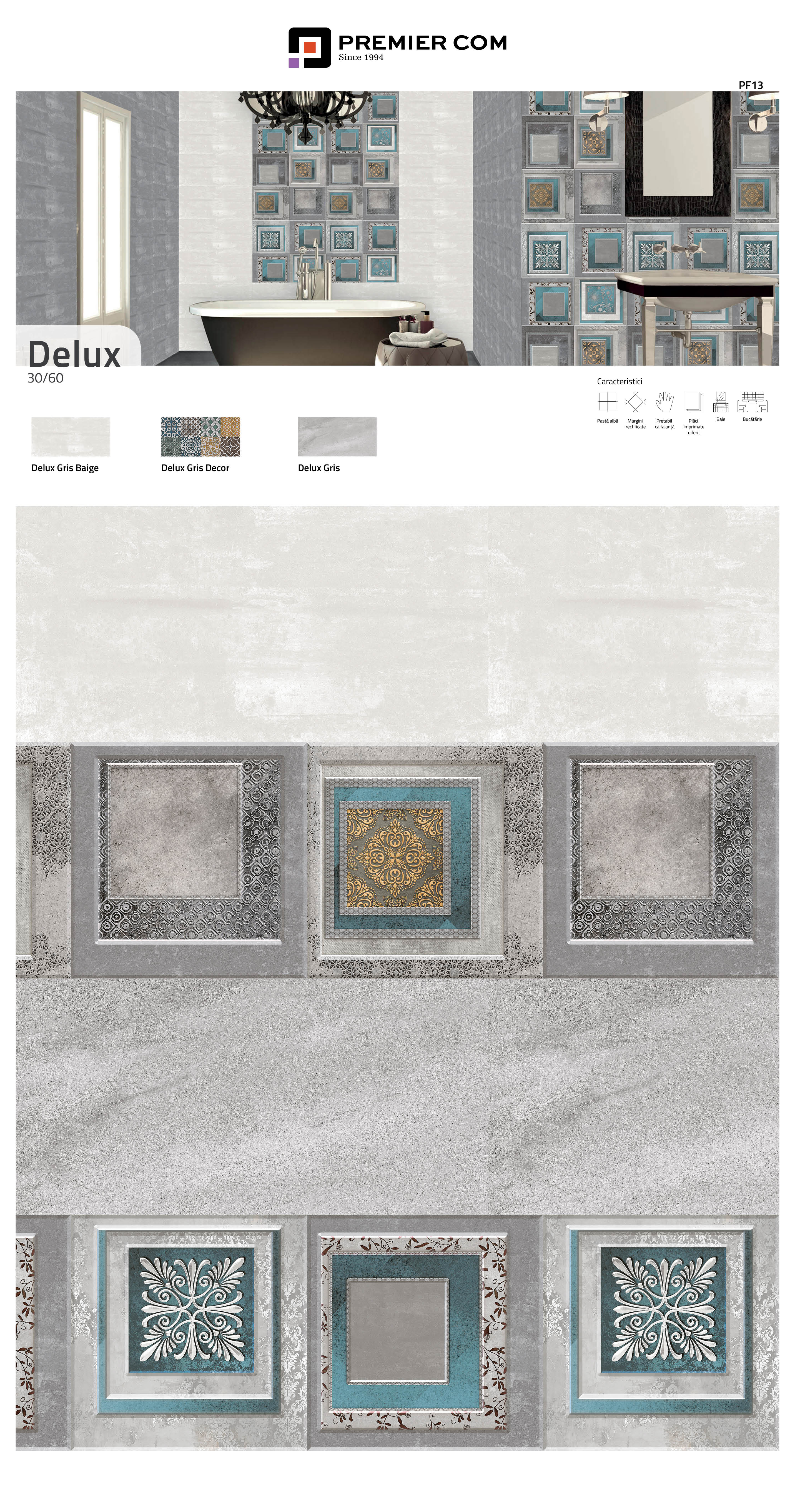 VERONA MARRON DECOR GMH 1 30x60