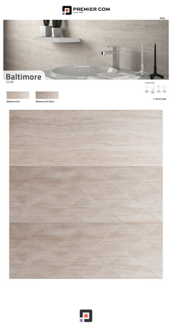 BALTIMORE GRIS 33x90