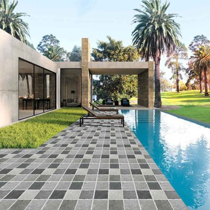 SQUARE STONE GREY R11 40x40 12mm