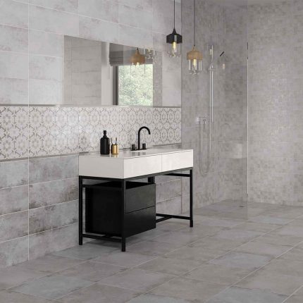 CONCRETE STYLE INSERTO GEOMETRIC 20x60 WD475-007