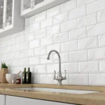 CARRARA LIGHT BEVELLED GLOSSY 10x20 CM