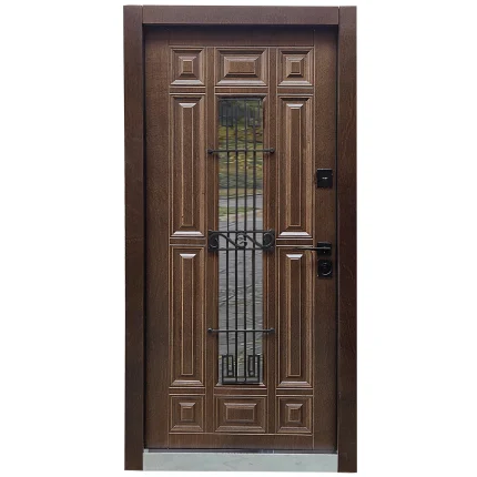 Usa intrare casa ASTORIA LUX-TERMO Stejar Nobil/Alb texturat