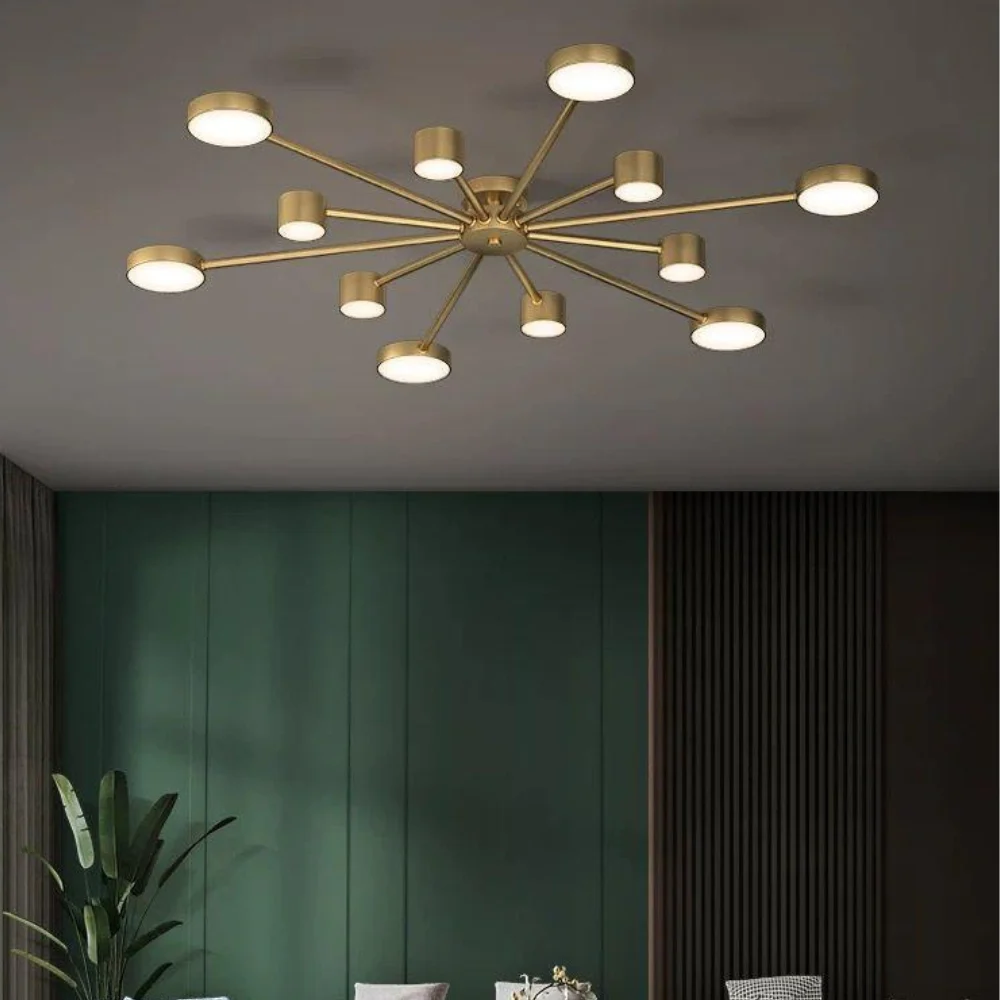 Lustra Led cu telecomanda, 3 Tipuri de Lumina, Intensitate Reglabila, 120W, G3867/Bronz Lustra Led cu telecomanda, 3 Tipuri de Lumina, Intensitate Reglabila, 120W, G3867/Bronz