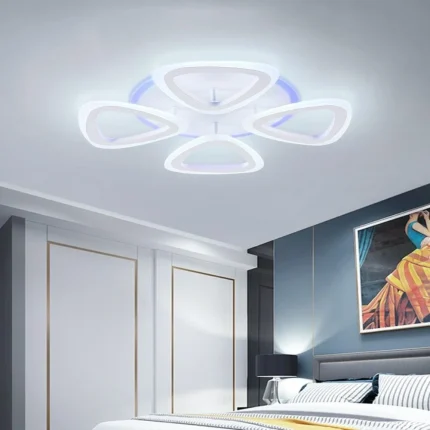 Lustra Led Solex 98W, RGB cu telecomanda S 5216/4
