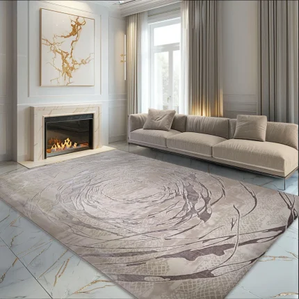 Covor Elif Silky Soft Wave Crem Bej/ F353A