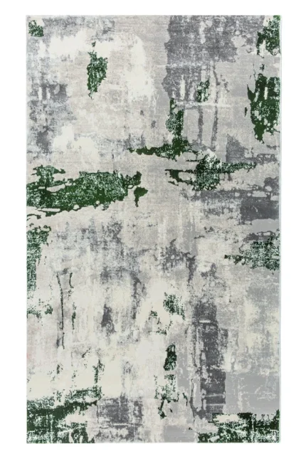 Covor living Rose 36506C Verde (Safir)/Gri