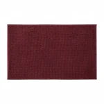 Covoraș baie din chenilia fină, strat antiderapant, 45×70 cm, Vișiniu