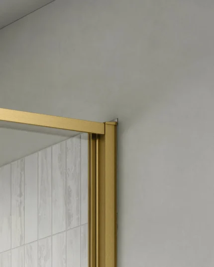 Cabină de duș colț minimalist reversibil sticla NANO 6 mm