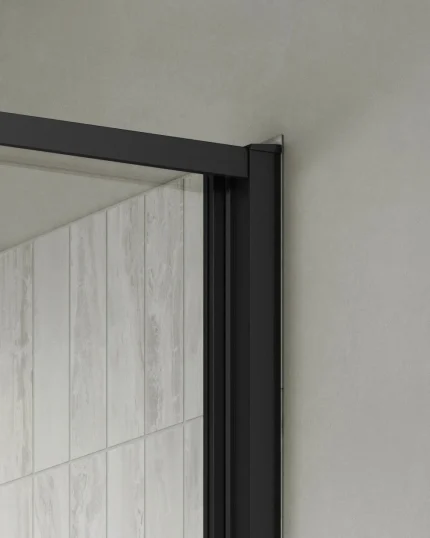 Cabină de duș colț minimalist reversibil sticla NANO 6 mm