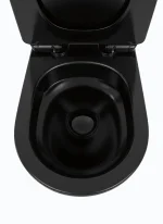 Vas WC Suspendat Rimless - Black Glossy