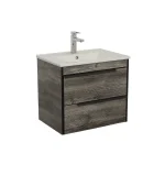 Mobilier baie suspendat Neo Loft, Oak moras
