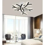 Lustră LED cu Telecomandă WiFi 2.4G – Iluminare Inteligentă și Versatilă G3820/6 BK
