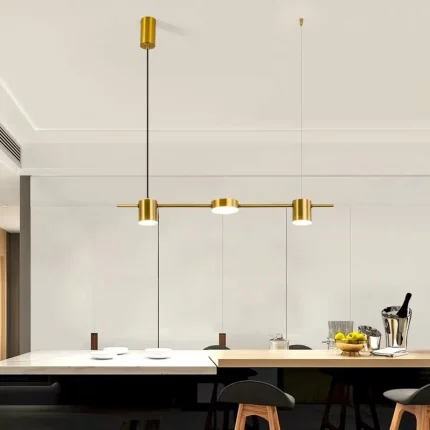 Lustra LED Luminastar cu Telecomanda wifi 2.4G lumina/rece/calda/neutra intensitate reglabila G3849/2+1 GD