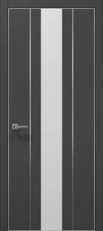 Ușă de interior PL-29 – design vertical cu oglindă/sticlă aplicată