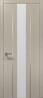 Ușă de interior PL-29 – design vertical cu oglindă/sticlă aplicată